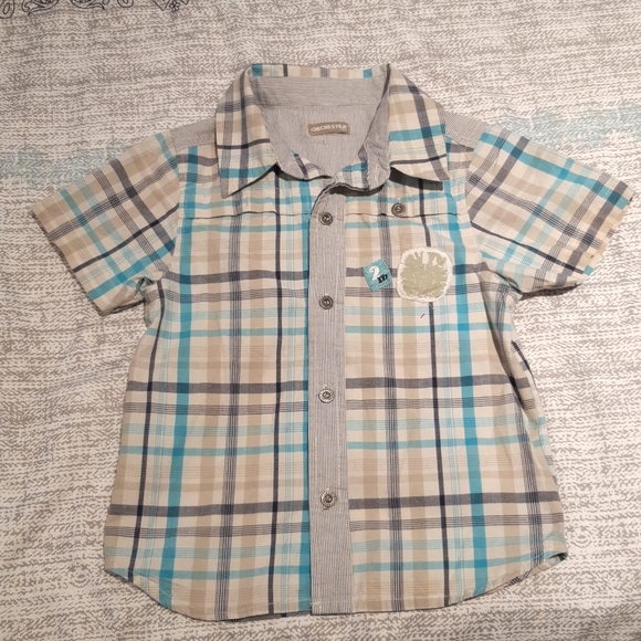 🌞3/$35 Orchestra Boys Plaid Shirt - Picture 1 of 6